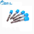 Herramientas de corte de carburo CNC BFL, herramientas de corte de carburo basto de madera Endmill